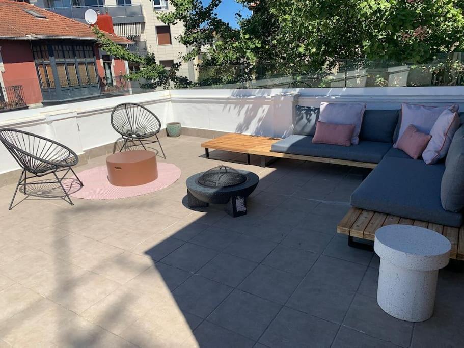 Apartament Atico Con Preciosa Terraza En Algorta Getxo Zewnętrze zdjęcie